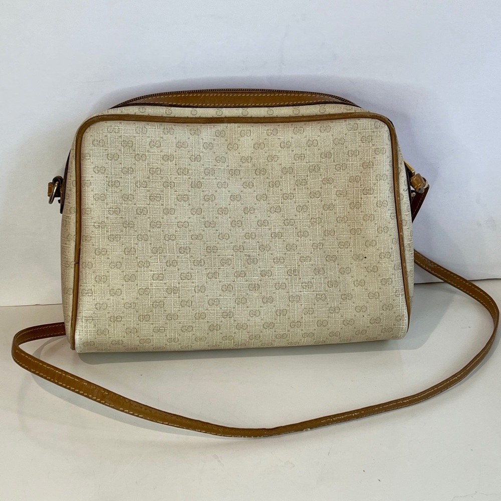 GUCCI Vintage Micro GG Supreme shoulder bag, good condition. lovely, subtle look - Picture 3 of 16
